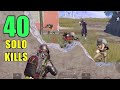 40 SOLO KILLS NEW WORLD RECORD | SOLO SQUAD | PUBG MOBILE | 2020 #PUBG MUSiC SONG | PRO vs NOOB