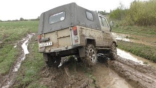 Nobody expected this!!! Diesel LuAZ 4x4 is extremely good off-road!!!