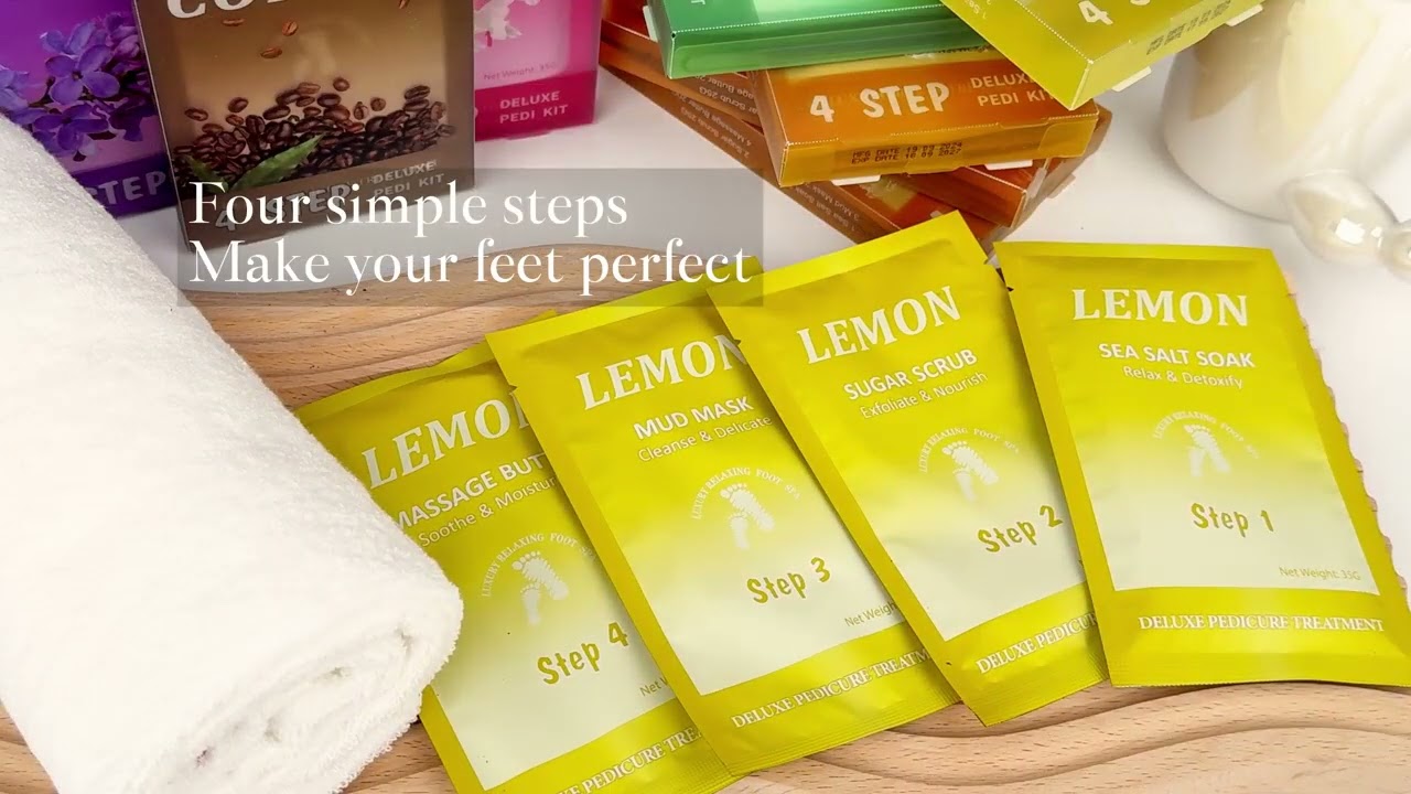 Deluxe 4 Step Pedicure🦶 Kit 
