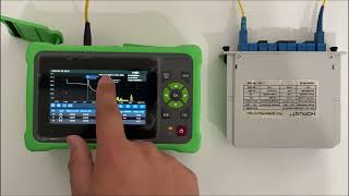 Mini OTDR test splitter 