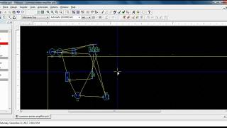 PCB Design for Common Emitter Amplifier with Multisim