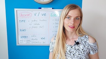 V pravou chvíli! 🤩(Czech Preposition v/ve)