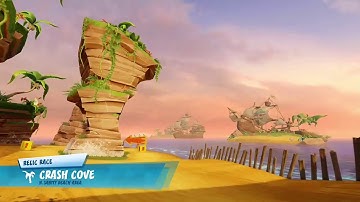 Crash Team Racing Nitro Fueled (Xbox One) (Part 8/65) Crash Cove Relic Race