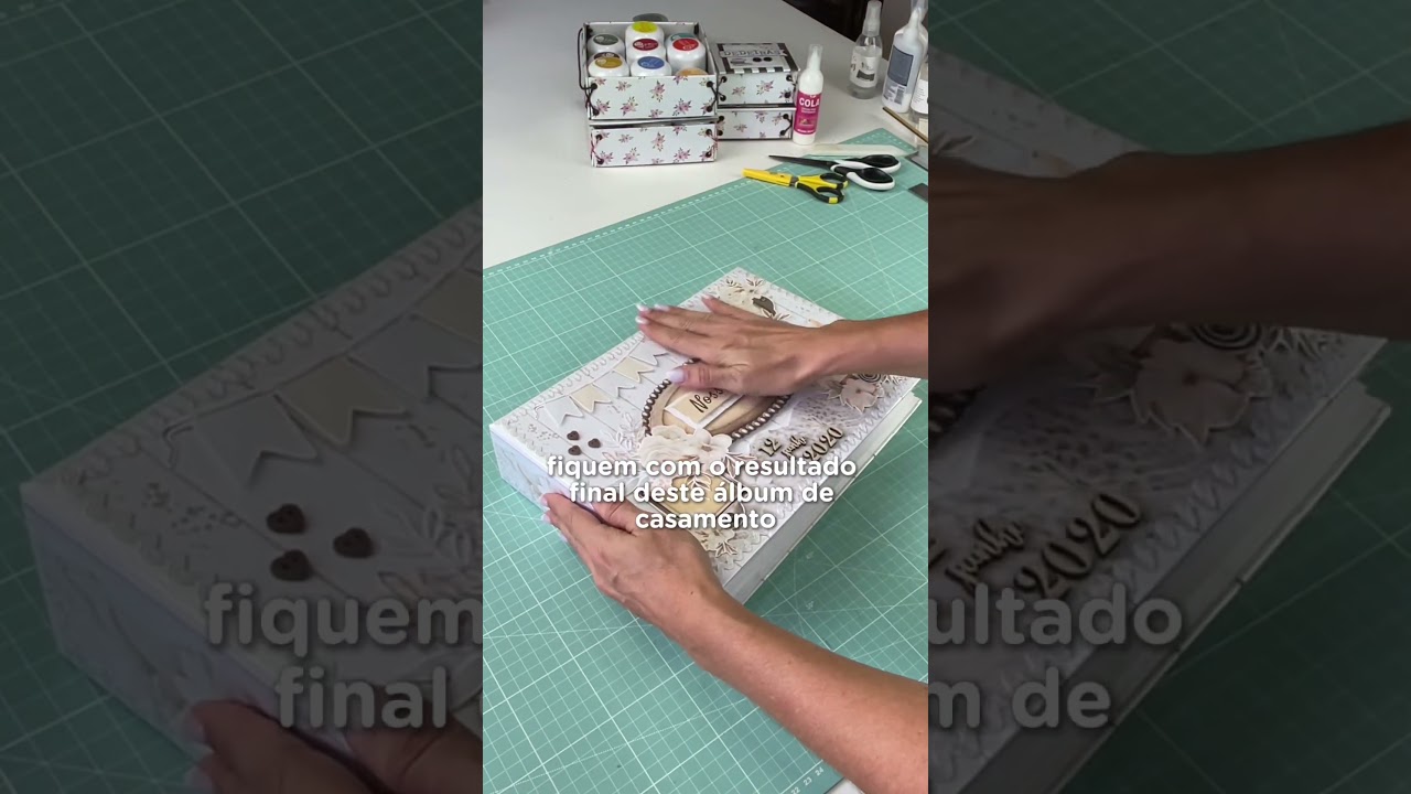 Parte 2  - Produzindo Um &Aacute;lbum Scrapbook De Casamento