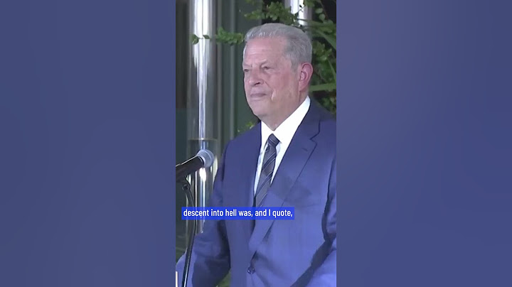 Al Gore Compares Trump Administration To Nazi Germany | 10 News First