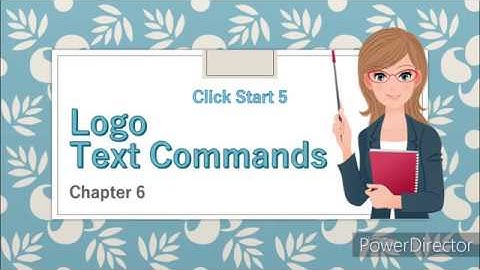 Logo Text Commands