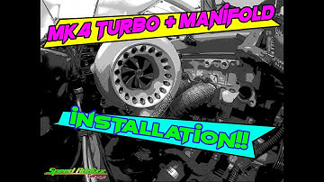 Supra Build 700HP Ep.12 - Turbo and Manifold Install!!! New build added at the END!! Drift!!