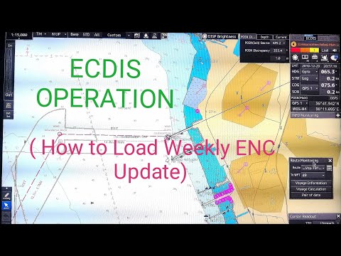 ECDIS  -  HOW TO UPDATE ECDIS (Check & Load Weekly ENC Update  ) AIO set & Exchange Set file