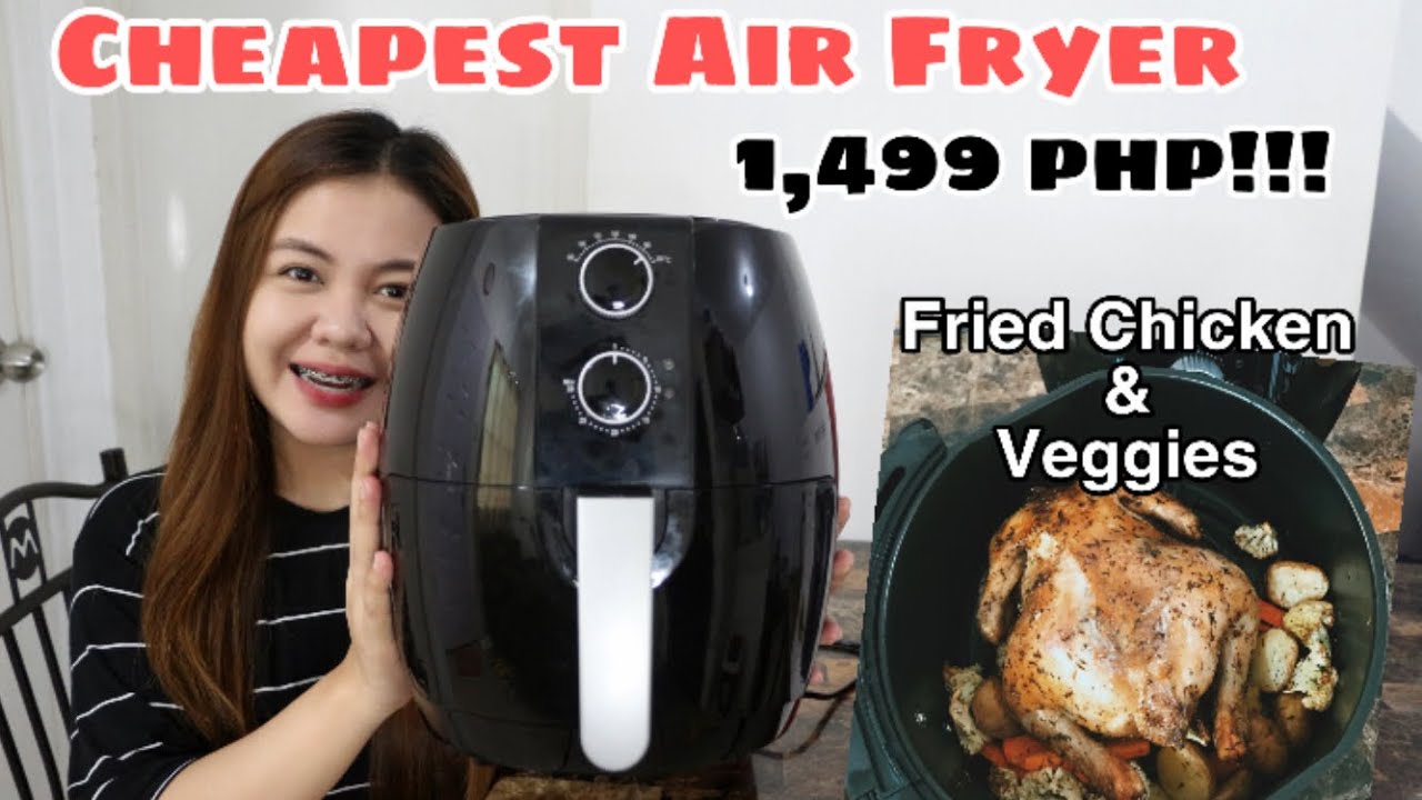 CHEAPEST AIR FRYER SA SHOPEE THIS 2021 (UNBOXING,REVIEW & COOKING TEST