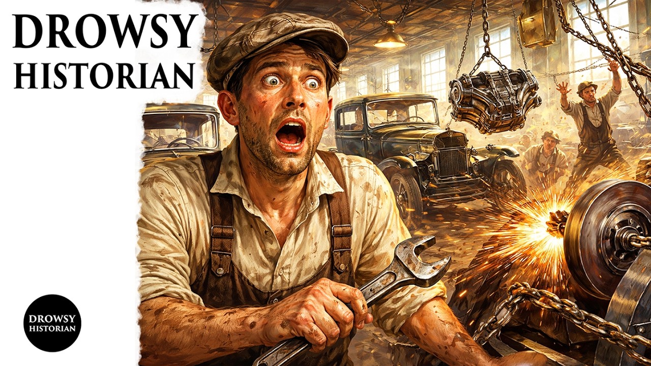 The BRUTAL Life of a 1910s Factory Worker Making Early Automobiles (Ad Free)