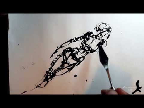 ⁣Как нарисовать человека. Рисую фигуру девушки. Графика, рисование  и скетчинг. Эдуард Кичигин