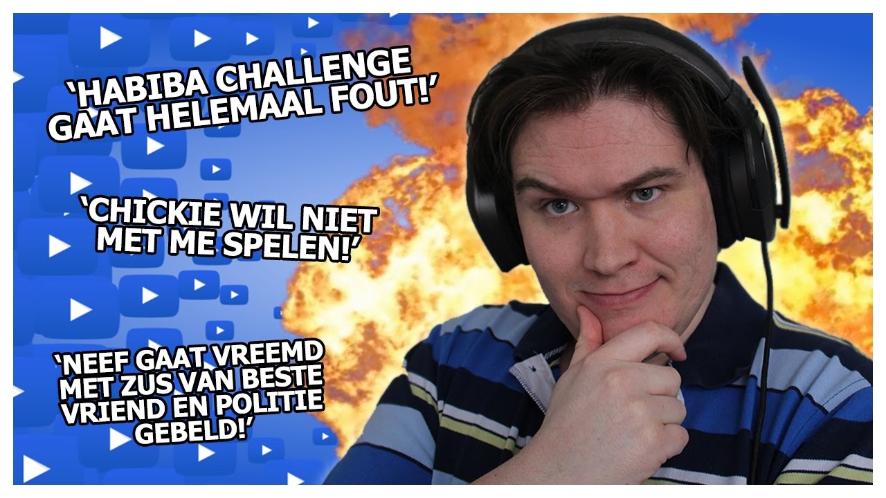HABIBA CHALLENGE GAAT HELEMAAL FOUT POLITIE GEBELD YouTubers Life habiba-challenge-gaat-helemaal-fout-politie-gebeld-youtubers-life
