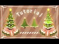Minecraft: Christmas Tree Build Tutorial ≫ Cute 2 Designs