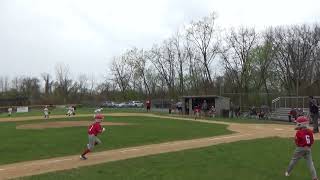 Justin MacPherson With An RBI Single Vs Bethlehem On 4/28/24