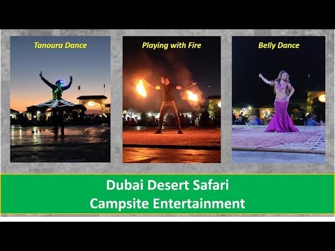 Dubai Desert Safari Campsite Entertainment