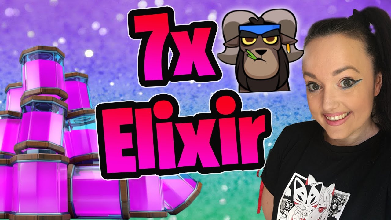 Best 7x Elixir Deck 2023 - Infinite Elixir Challenge Decks