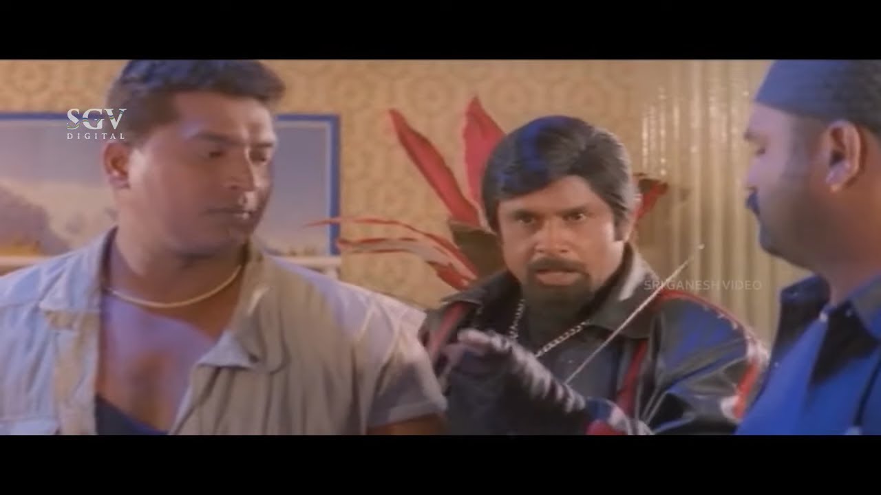 Terrorists Master Plan to Kill Chief Minister | Charanraj | Shobhraj | Border Kannada Movie Scene