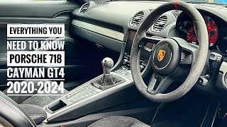 How to use the main controls of the Porsche 718 Cayman GT4 2020-2024