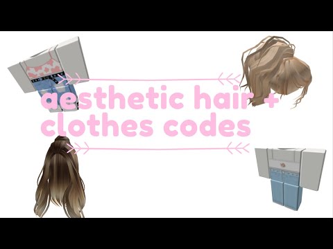 Aesthetic Hair Roblox Codes Youtube - 22 cute aesthetic girls clothing in roblox codes