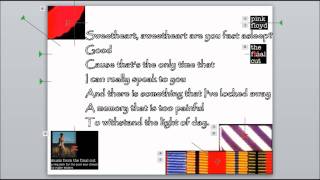 Pink Floyd_The hero's return (lyrics)