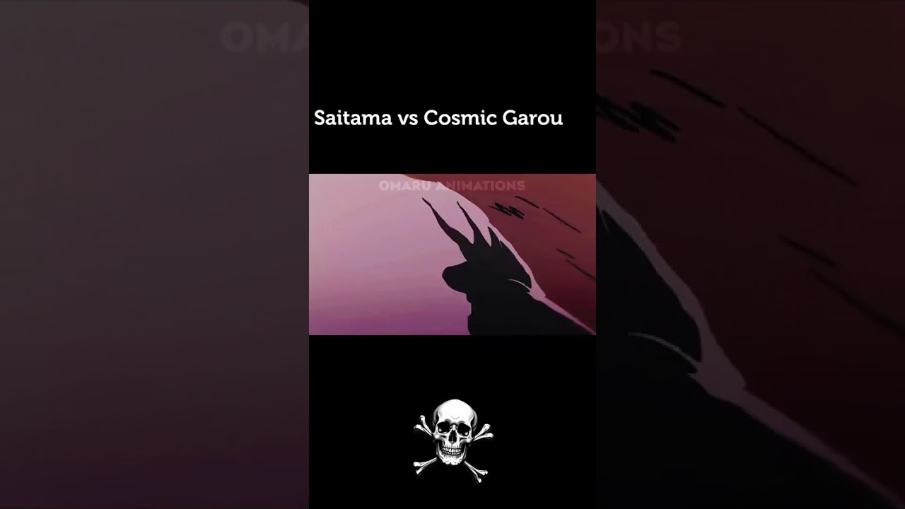SAITAMA VS COSMAC GAROU