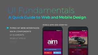 UI Design Fundamentals - Video 4 - Types of interfaces (Part 2)
