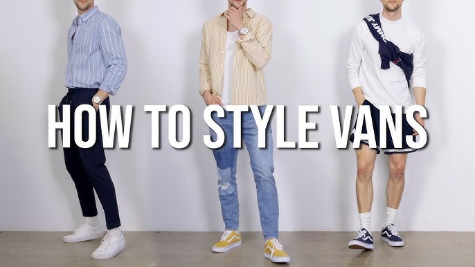 15 NEW Ways to Style Vans Sneakers, Men's Fashion