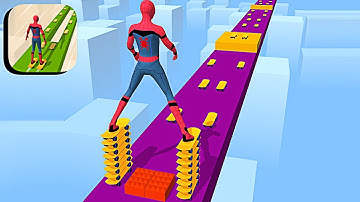 Skater Stacker - All Levels Gameplay Android,ios (Levels 64-67)