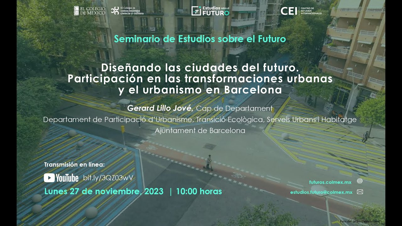 Seminario de Estudios Sobre el Futuro | Diseñando las ciudades del futuro