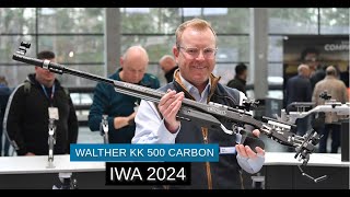 IWA 2024: Carl Walther shows the premium version of the KK500 E rimfire match rifle