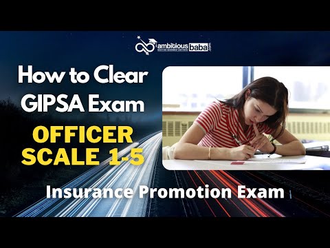 How to crack GIPSA officer Scale 1 to 5 Promotional exam : Insurance Promotional Exam