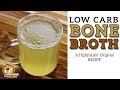 Low Carb BONE BROTH - The Best EASY Keto Bone Broth Recipe - Beef Bone Stock