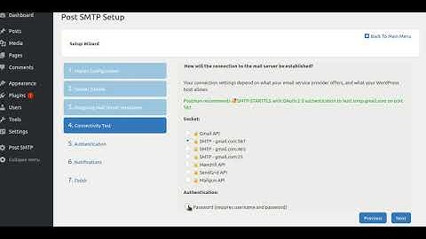 Post SMTP Chrome Notifications