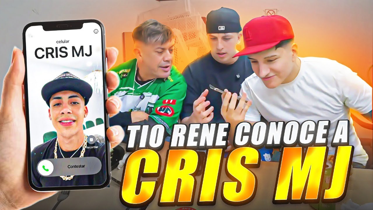 Tío René conoce a Cris MJ y al ByKing 🔥