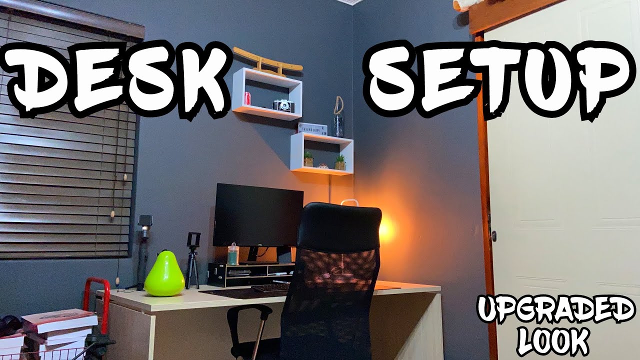 My Productivity desk setup// Tour - YouTube