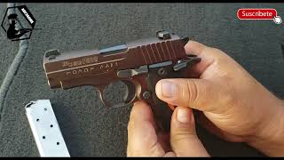 Sig Sauer P238 calibre 380 - Edición Especial Spartan