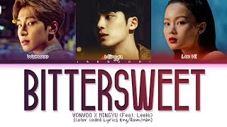 WONWOO X MINGYU - Bittersweet (feat. Lee Hi) Lyrics (원우 민규 이하이 Bittersweet 가사) (Color Coded Lyrics) Resimi