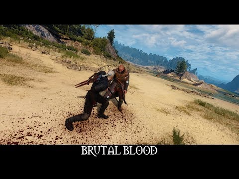 The Witcher 3 Mods - Brutal Blood