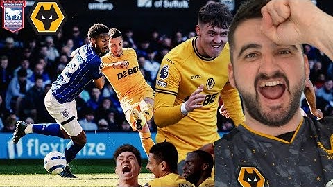 "WE ARE SAFE!" 🔥 Ipswich 1-2 Wolves REACTION