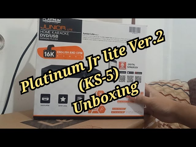 Original Platinum Machine Unboxing 