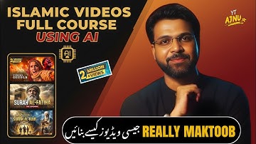 Really Maktoob Jaisi Videos Kaise Banayein? Crush Course For Faceless YouTube Channel Using AI
