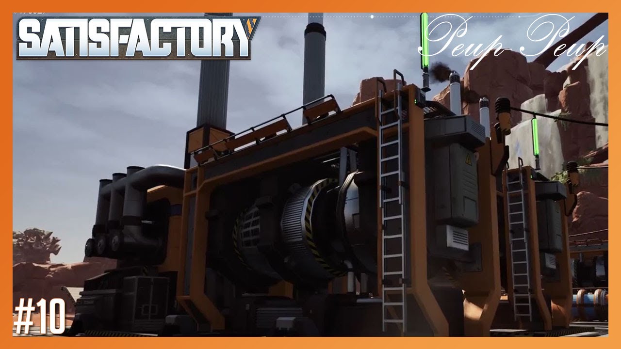 (FR) Satisfactory 10 Centrale Au Charbon YouTube