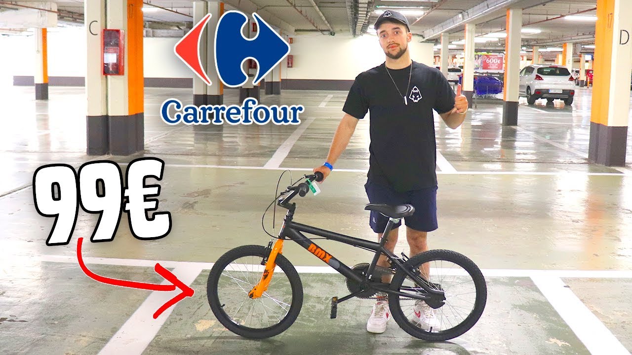 Izar Hundimiento Melancolía PRUEBO LA BMX MAS BARATA DEL CARREFOUR (99€) y se la regalo a un niño! -  YouTube