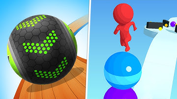 🍐 Going Balls 🆚 Stack Rider ALL LEVELS HLZW | Top Free Game Mobile Pro Videos Walkthrough Gameplay