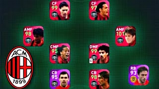 AC MILAN ICONICS looks deadly 🥵 l milano rn pes 2021 l #shorts
