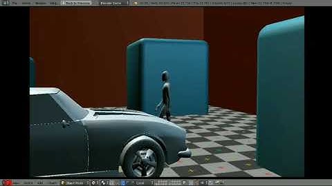 Camera collision feita no Logic Bricks (blender e Up BGE) 2020