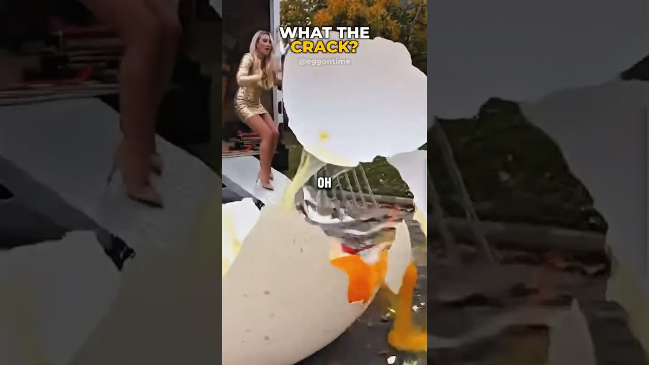 DON’T CRACK THE EGG 😳 