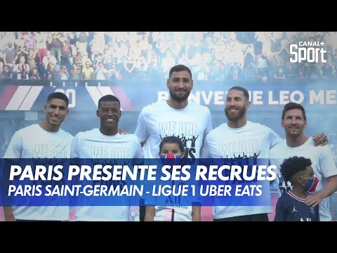 Le PSG présente ses recrues