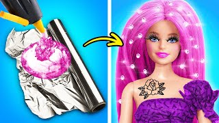 Mini Crafts For Dolls 😍 DIY Miniature Doll Hacks and Dollhouse Crafts Ideas. Crafts Out Of Plastic