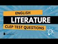 English Literature CLEP Test Practice Questions